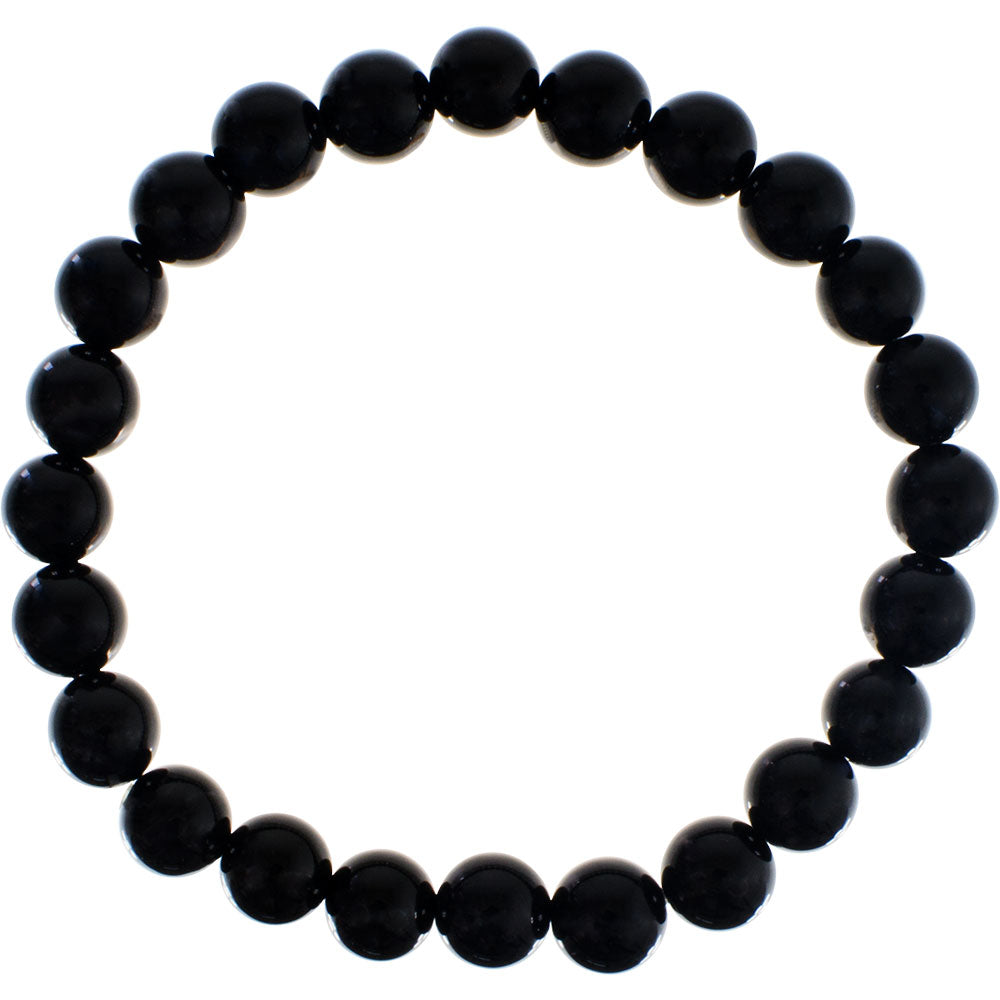 Black Onyx Gemstone Bracelet 8mm