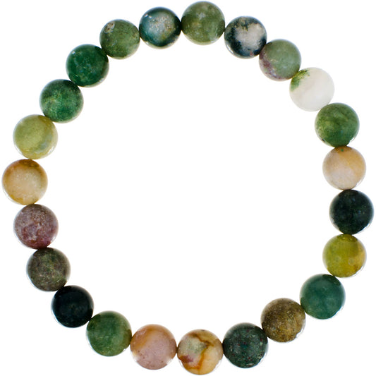 Fancy Jasper Gemstone Bracelet 8mm