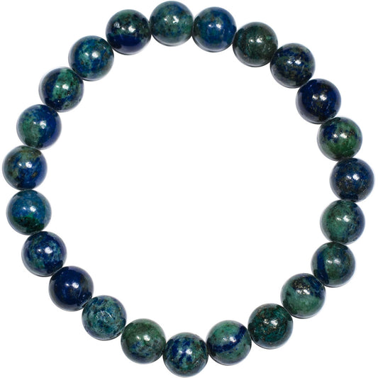 Chrysocolla Gemstone Bracelet 8mm
