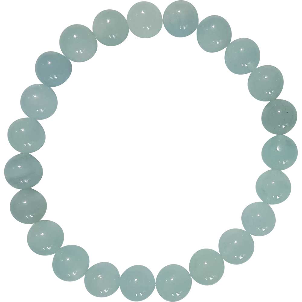 Aquamarine Gemstone Bracelet 5mm