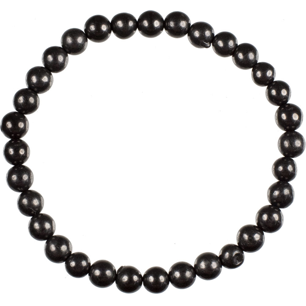 Shungite Gemstone Bracelet 6mm