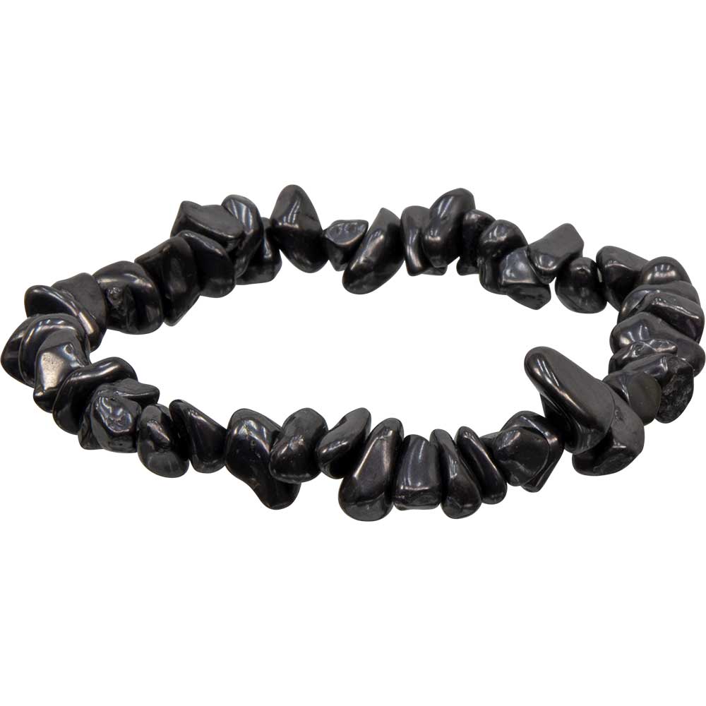 Black Tourmaline Chip Bracelet