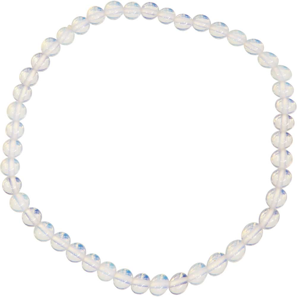 Opalite Gemstone Bracelet 4mm