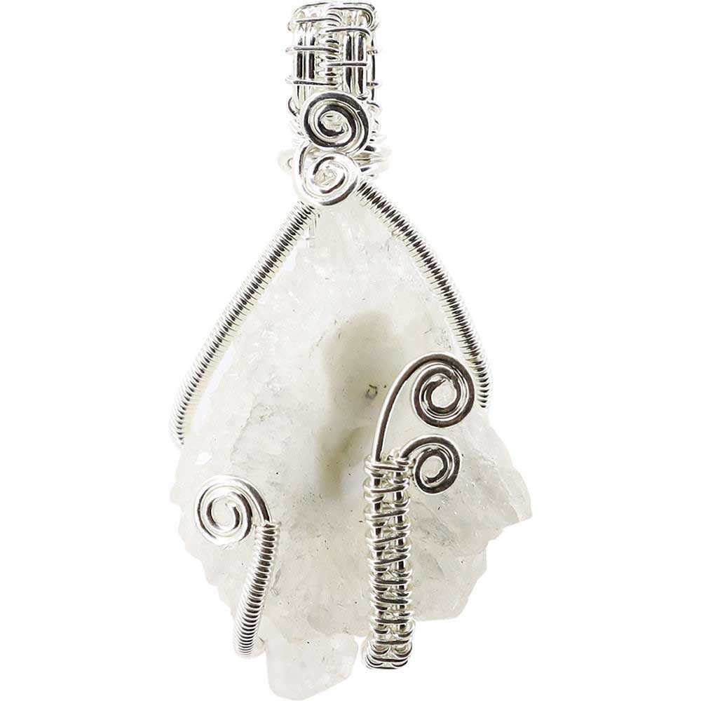 Apophyllite Wire Wrapped Pendant