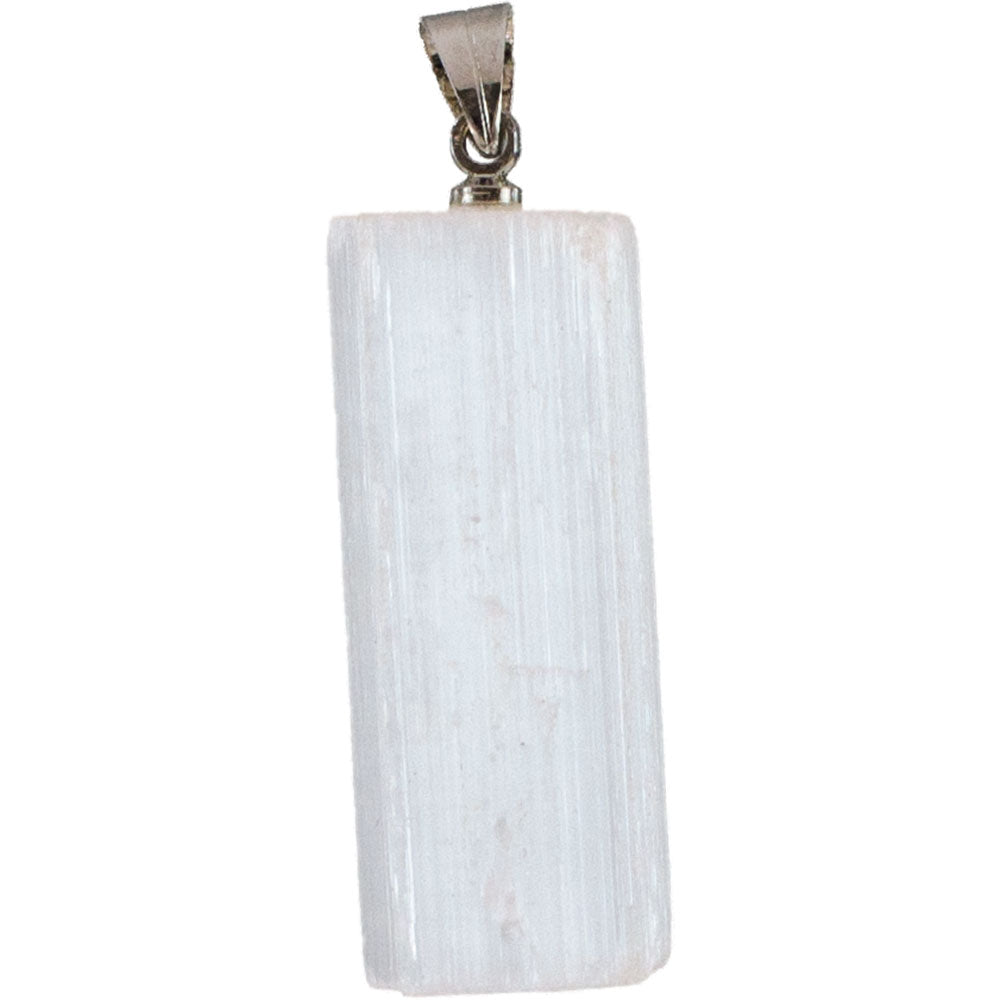 Selenite Slice Pendant