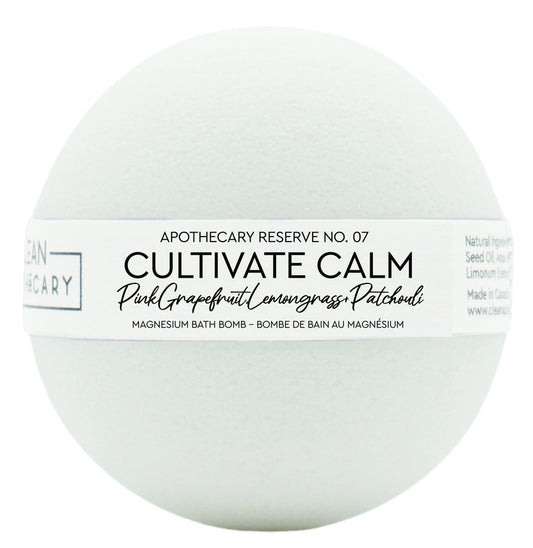 Clean Apothecary Magnesium Bath Bomb - Cultivate Calm