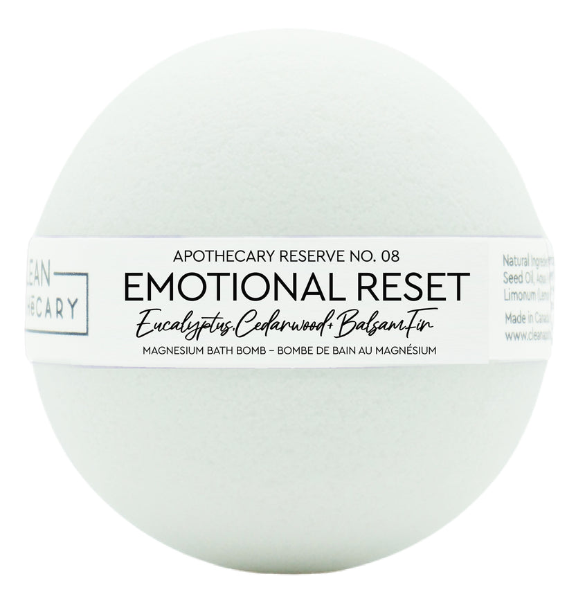 Clean Apothecary Magnesium Bath Bomb - Emotional Reset