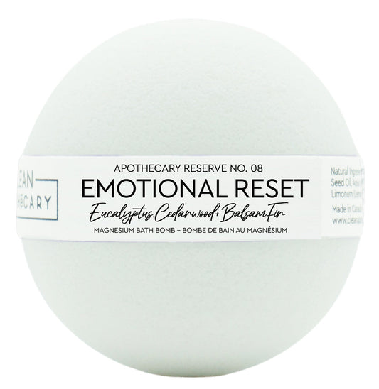 Clean Apothecary Magnesium Bath Bomb - Emotional Reset