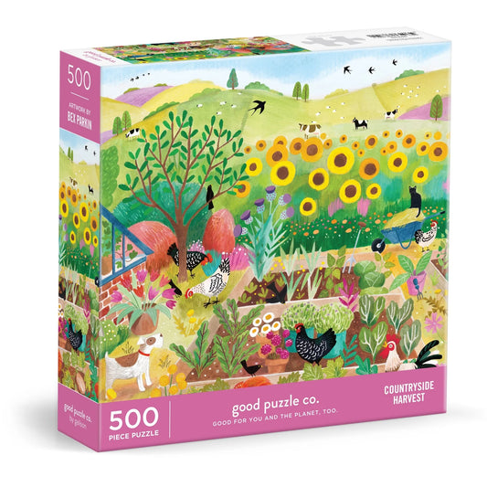 Countryside Harvest 500 Piece Puzzle