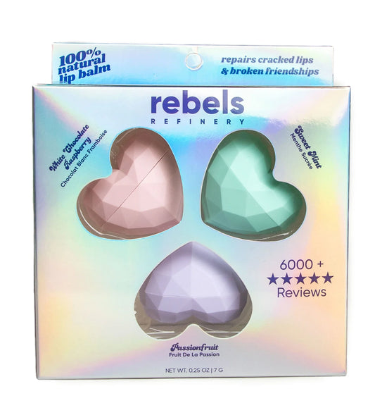 Rebels Refinery Heart Lip Balm Gift Set