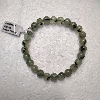 Prehnite Gemstone Bracelet 8mm