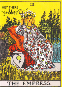 Empress Greeting Card