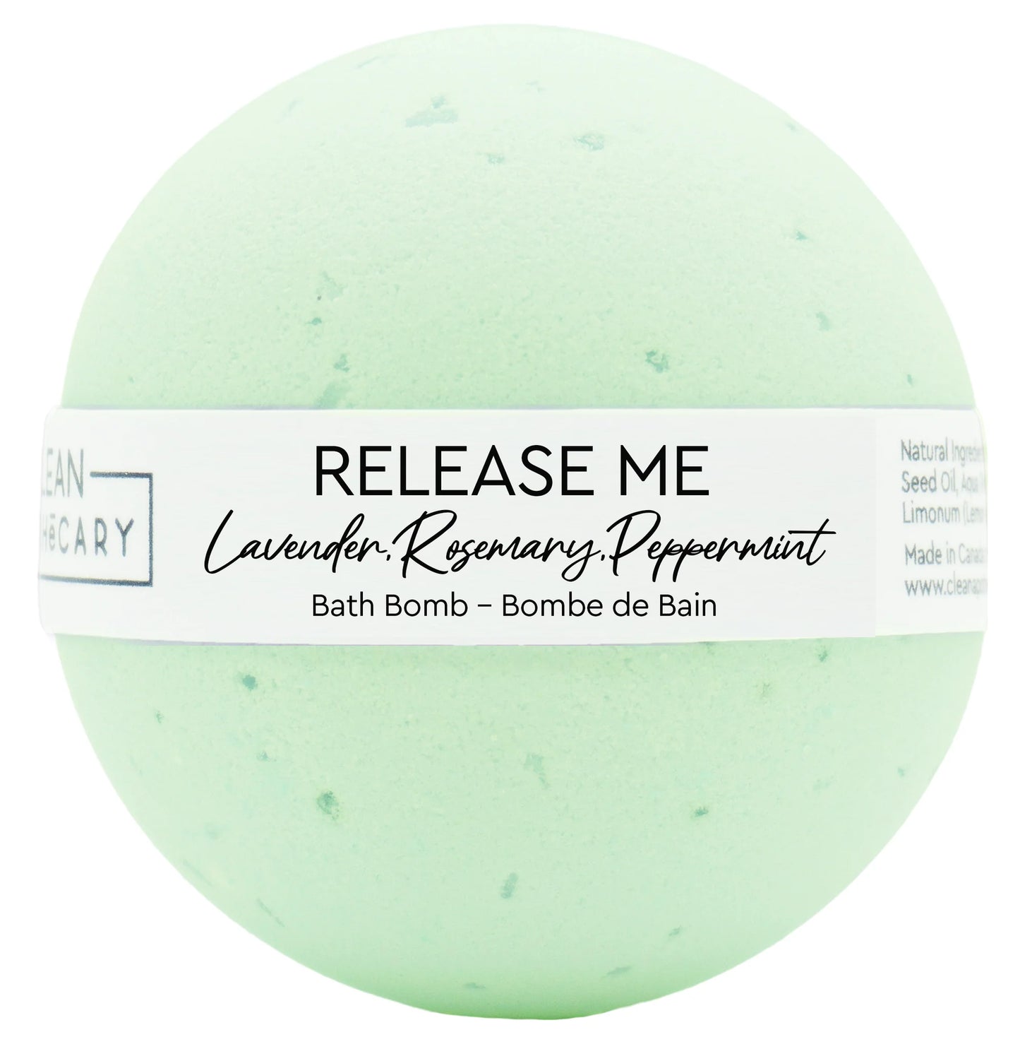 Clean Apothecary Release Me Bath Bomb