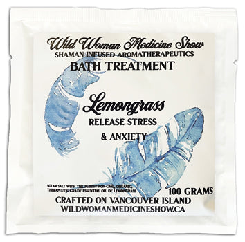 Wild Woman Medicine Show Shaman Bath Treatments - Lemongrass 100g