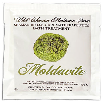 Wild Woman Medicine Show Shaman Bath Treatments - Master Cleanse Moldavite 100g