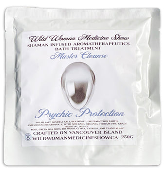 Wild Woman Medicine Show Shaman Bath Treatments - Master Cleanse Psychic Protection 250g