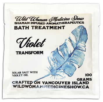 Wild Woman Medicine Show Shaman Bath Treatments - Violet 100g