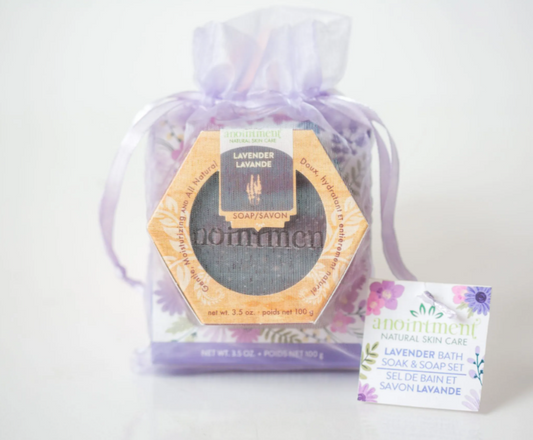 Anointment Natural Skin Care Lavender Set