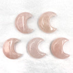 Rose Quartz Crescent Moon