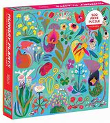 Galison Hungry Plants 500 Pc Puzzle