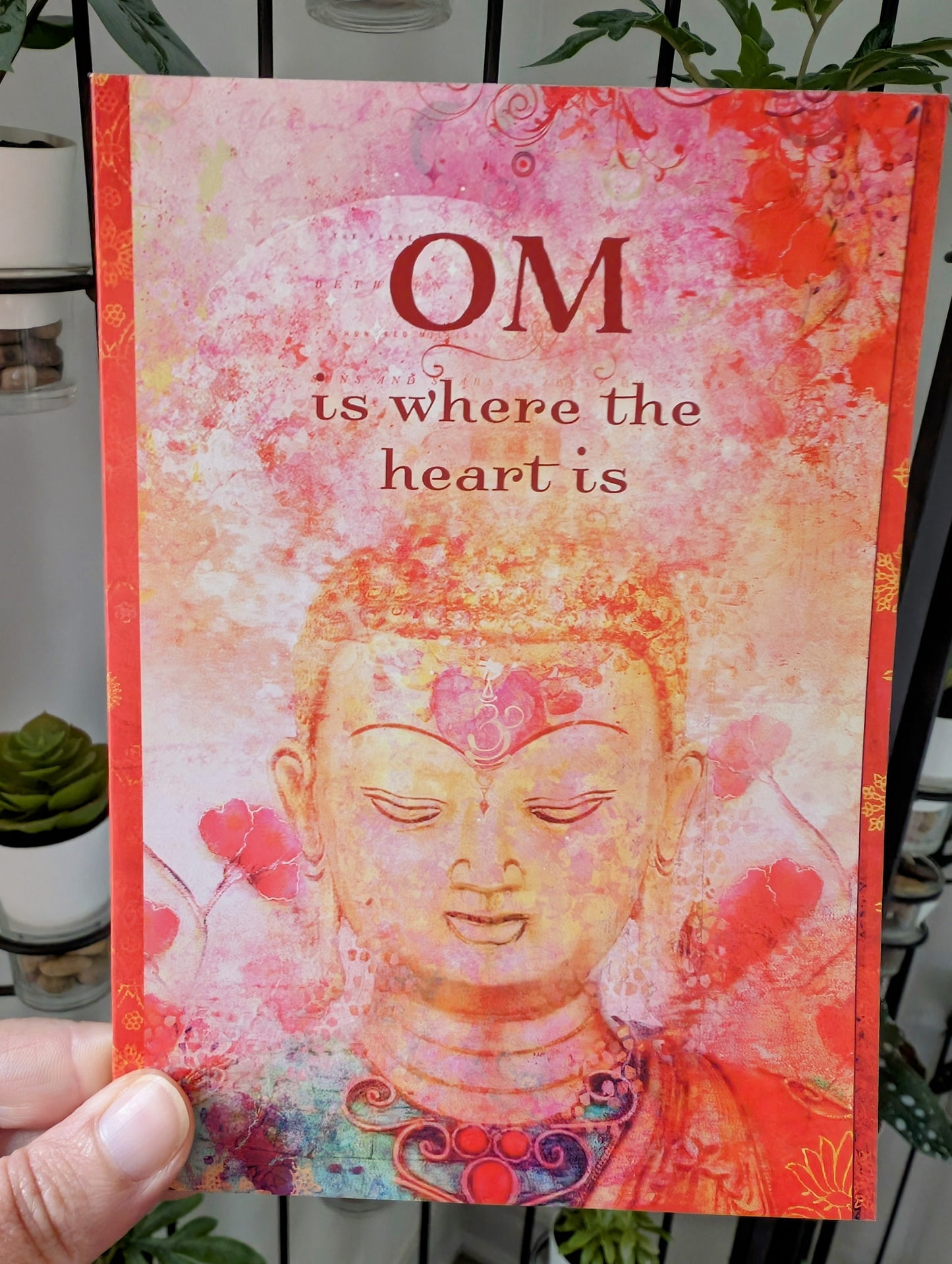 Om is Where The Heart Is Greeting Card - Any Occasion