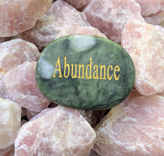 Wishing Gemstone - Abundance (Moss Agate)