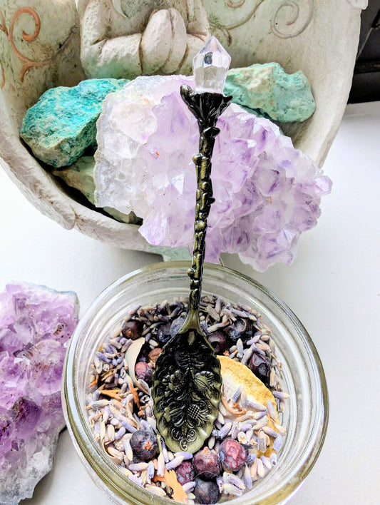 Apothecary Spoon - Brass