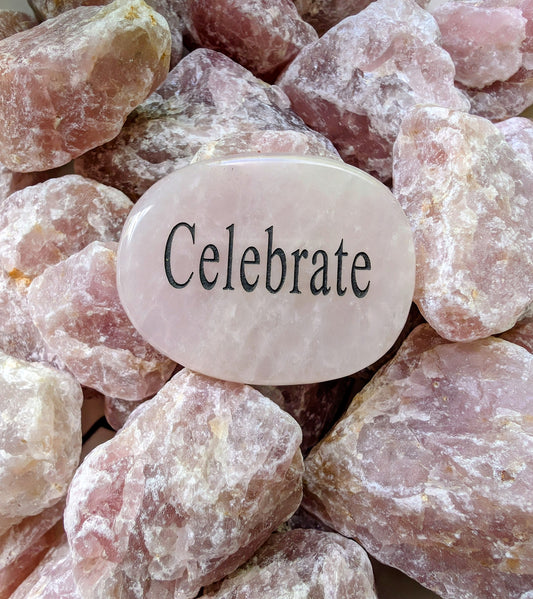 Wishing Gemstone - Celebrate (Rose Quartz)