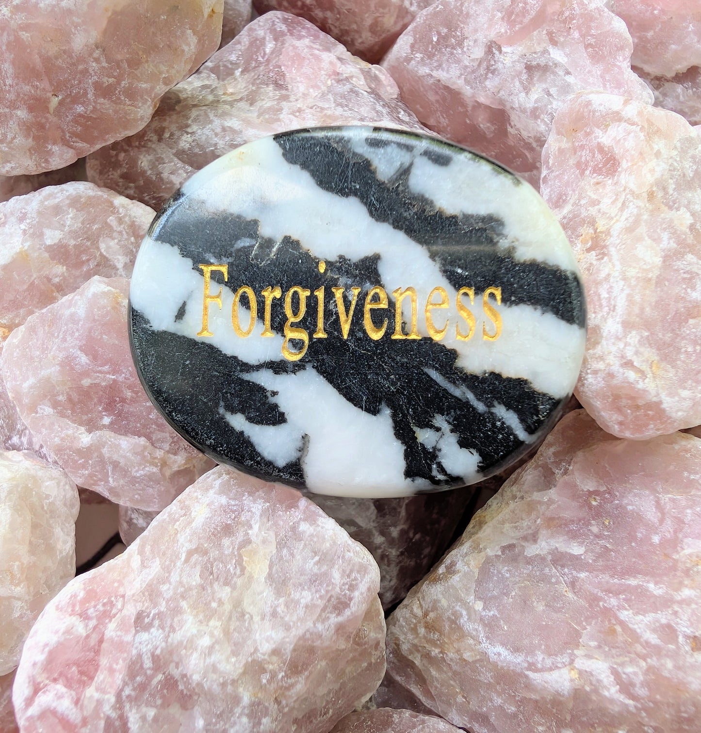Wishing Gemstone - Forgiveness (Zebra Jasper)