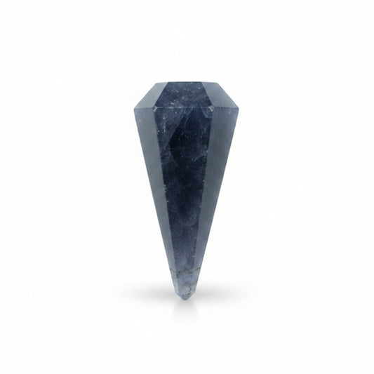 Iolite Faceted Pendulum