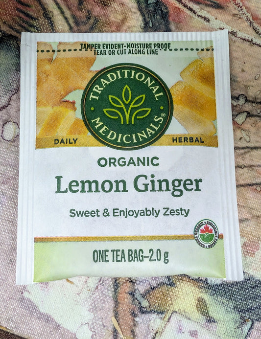 Traditional Medicinals Organic Lemon Ginger Tea Sampler
