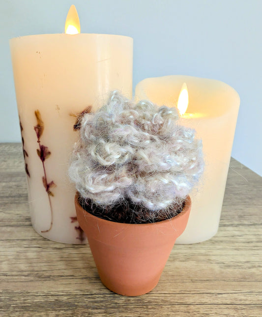 Handmade Crocheted Succulent - Mixed Hues