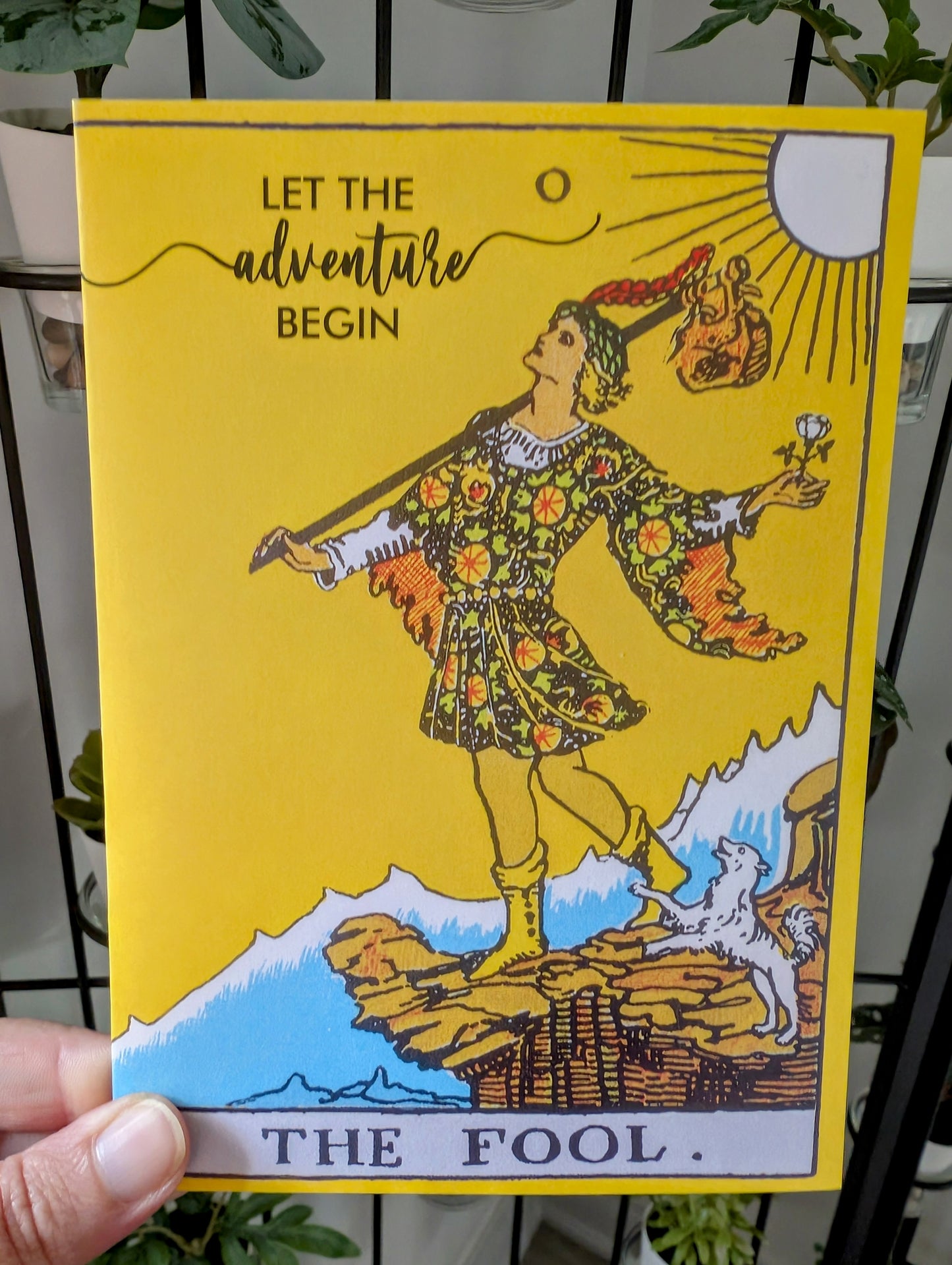 The Fool Tarot Greeting Card - New Beginning