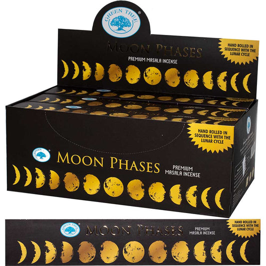 Green Tree Moon Phases Stick Incense 15g