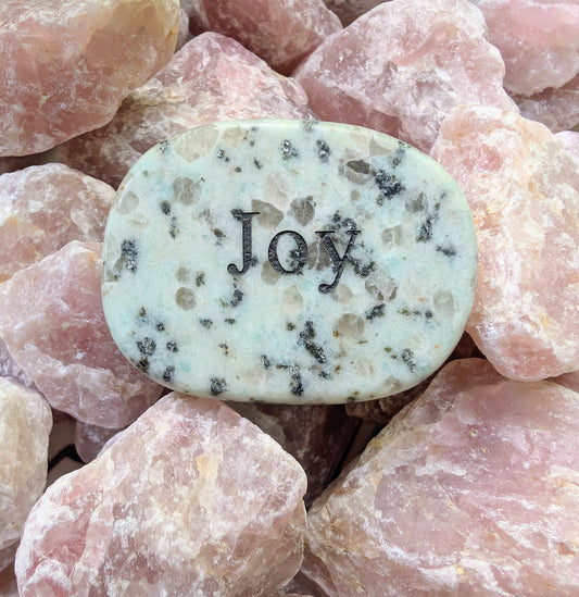 Wishing Gemstone - Joy (Kiwi Jasper)