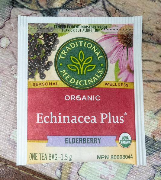 Traditional Medicinals Organic Echinacea Plus Elderberry Tea Sampler
