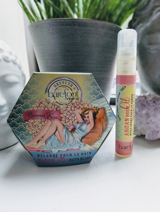 Barefoot Venus Bath Bliss & Argan Oil Duo - Coconut Kiss