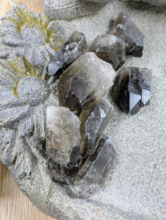 Smoky Quartz Rough Point