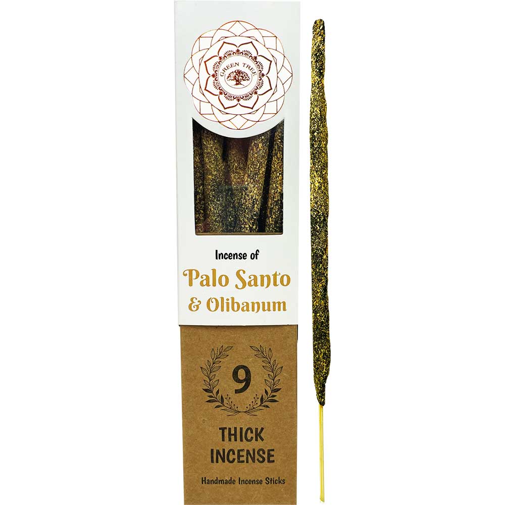 Green Tree Botanical Incense Palo Santo & Olibanum - One Stick