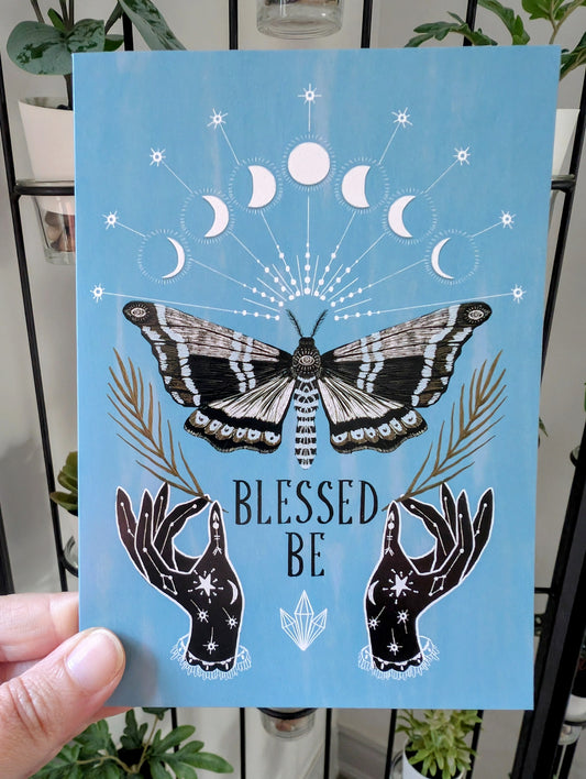 Blessed Be Greeting Card - Inspiration