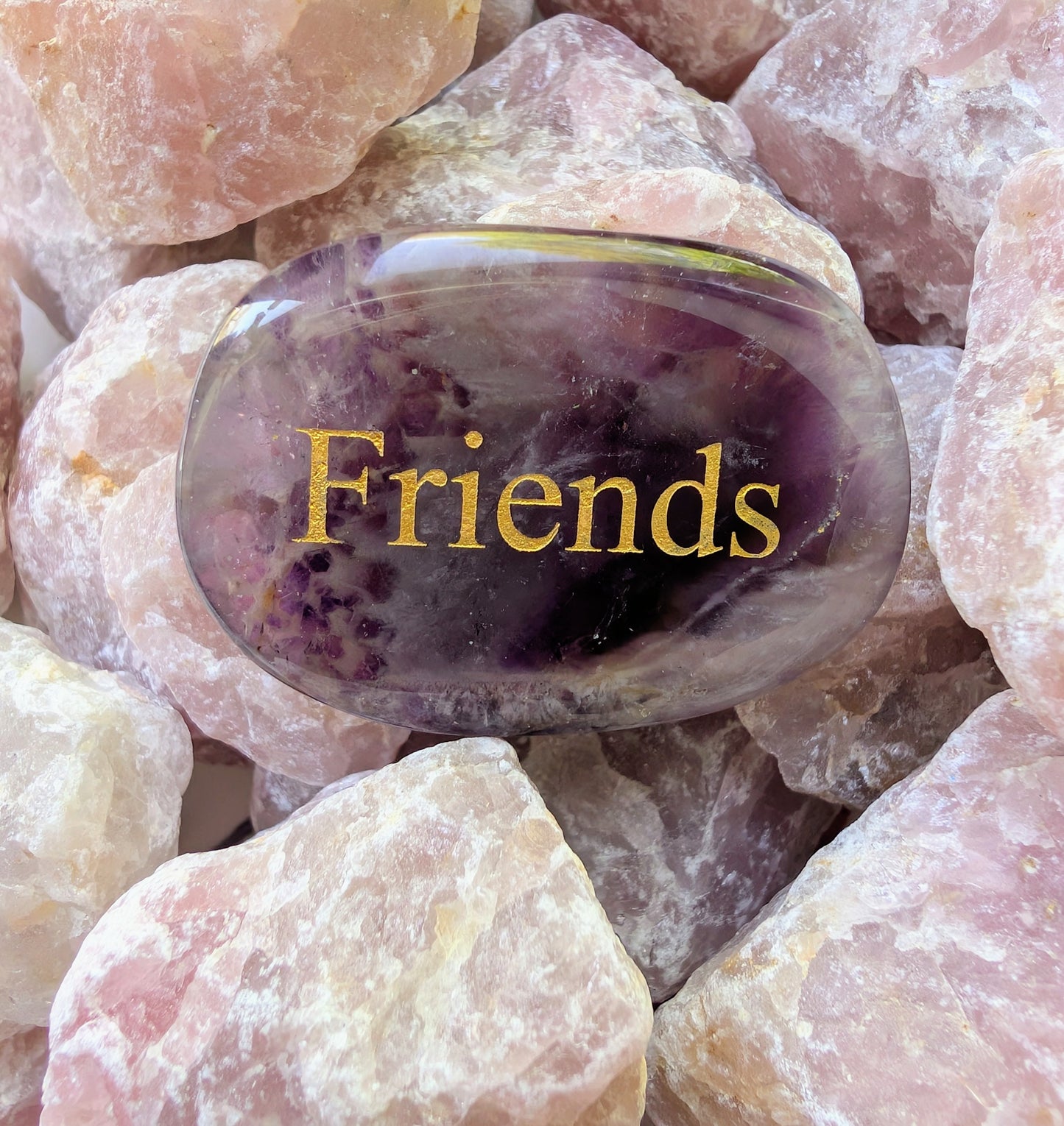 Wishing Gemstone - Friends (Amethyst)