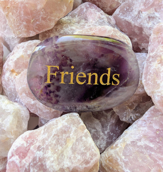 Wishing Gemstone - Friends (Amethyst)