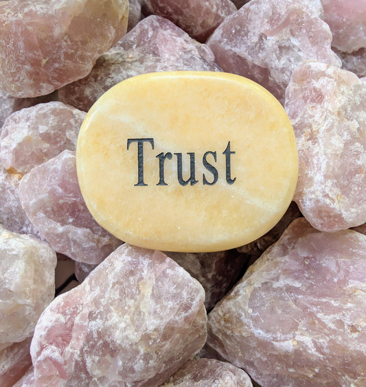 Wishing Gemstone - Trust (Yellow Calcite)