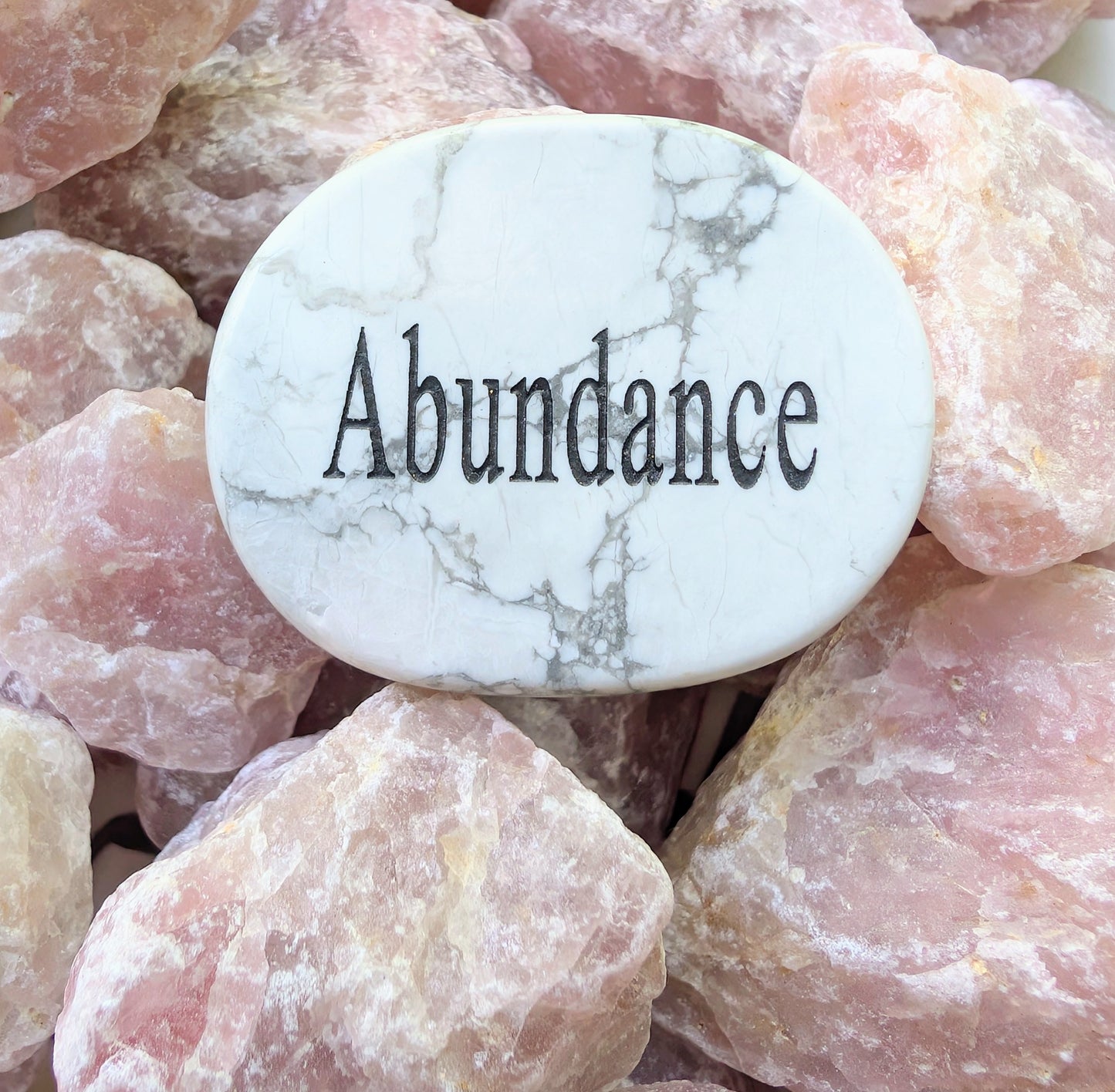 Wishing Gemstone - Abundance (Howlite)