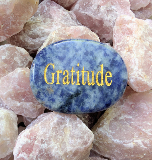 Wishing Gemstone - Gratitude (Sodalite)