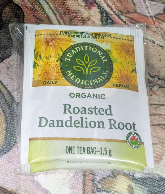 Traditional Medicinals Organic Roasted Dandelion Root Tea Sampler
