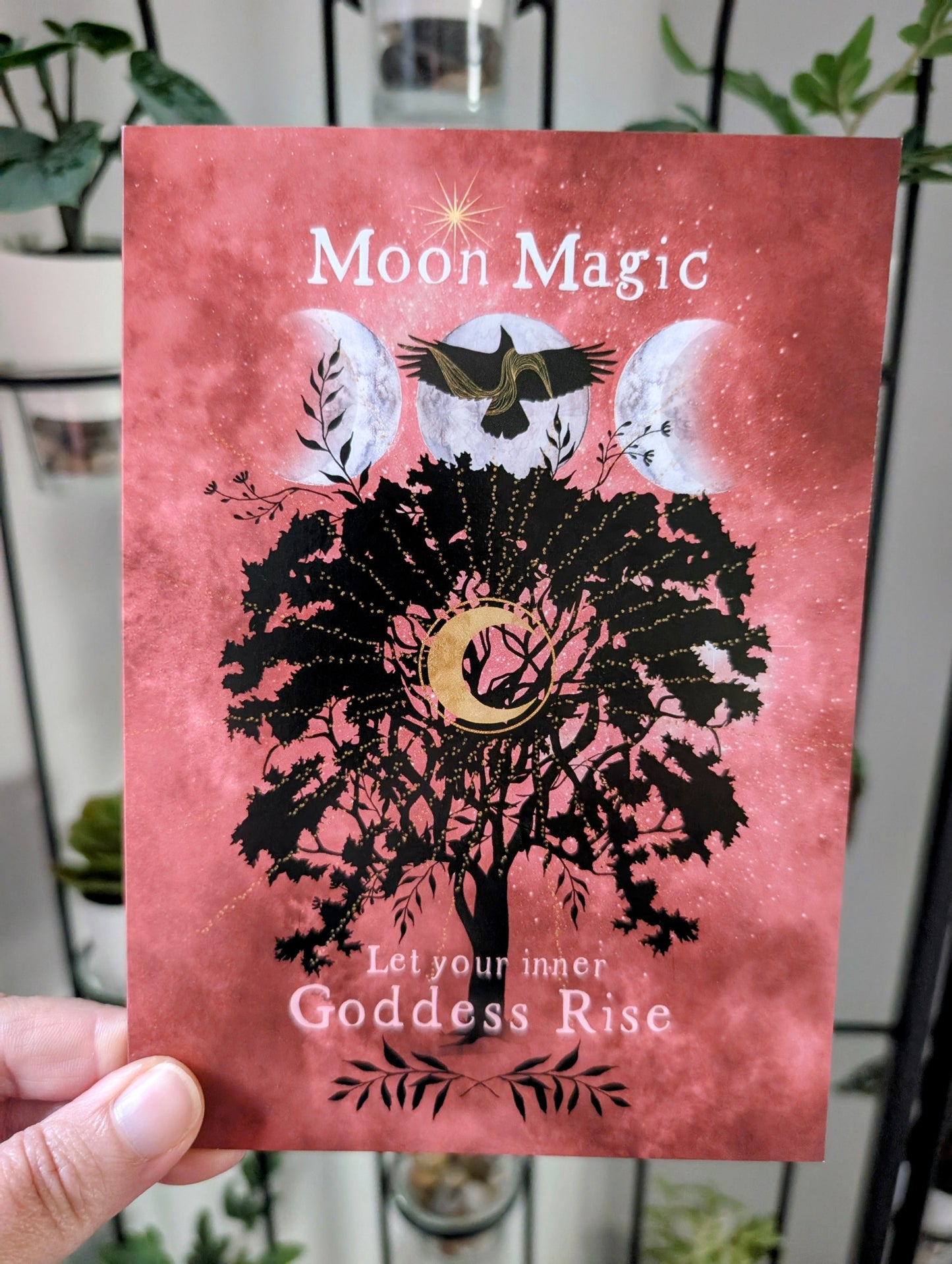 Moon Magic Greeting Card - Birthday