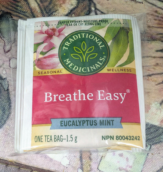 Traditional Medicinals Breathe Easy Eucalyptus Mint Tea Sampler
