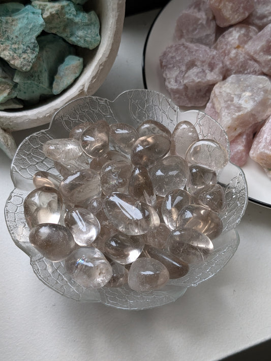 Smoky Quartz Tumbled Gemstone
