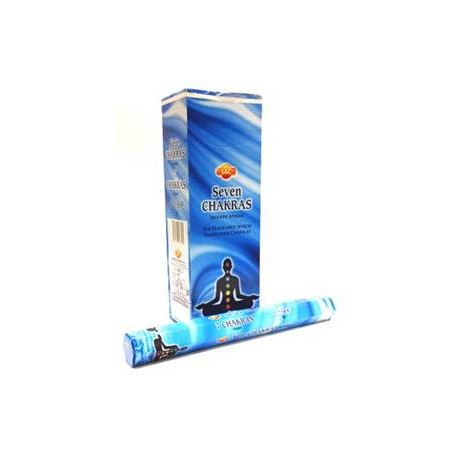 SAC Seven Chakra Stick Incense 20g